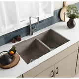 Native Trails - Farmhouse Double Bowl Kitchen Sink in Ash - Ash