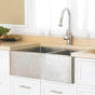Native Trails - Farmhouse Duet Kitchen SInk in Brushed Nickel - Brushed Nickel