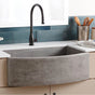 Native Trails - Farmhouse Quartet Kitchen Sink in Ash - Ash