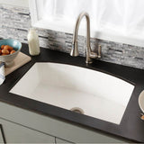 Native Trails - Farmhouse Quartet Kitchen Sink in Pearl - Pearl