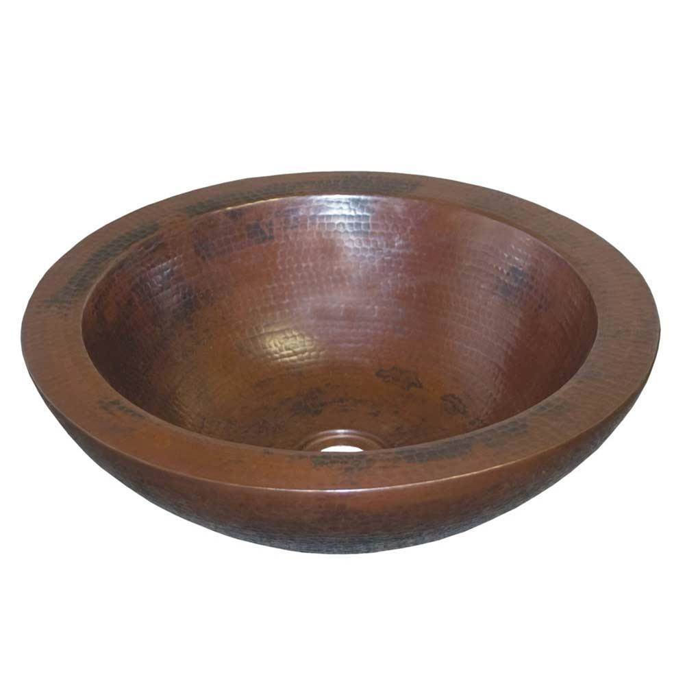 Laguna Bathroom Sink in Antique Copper