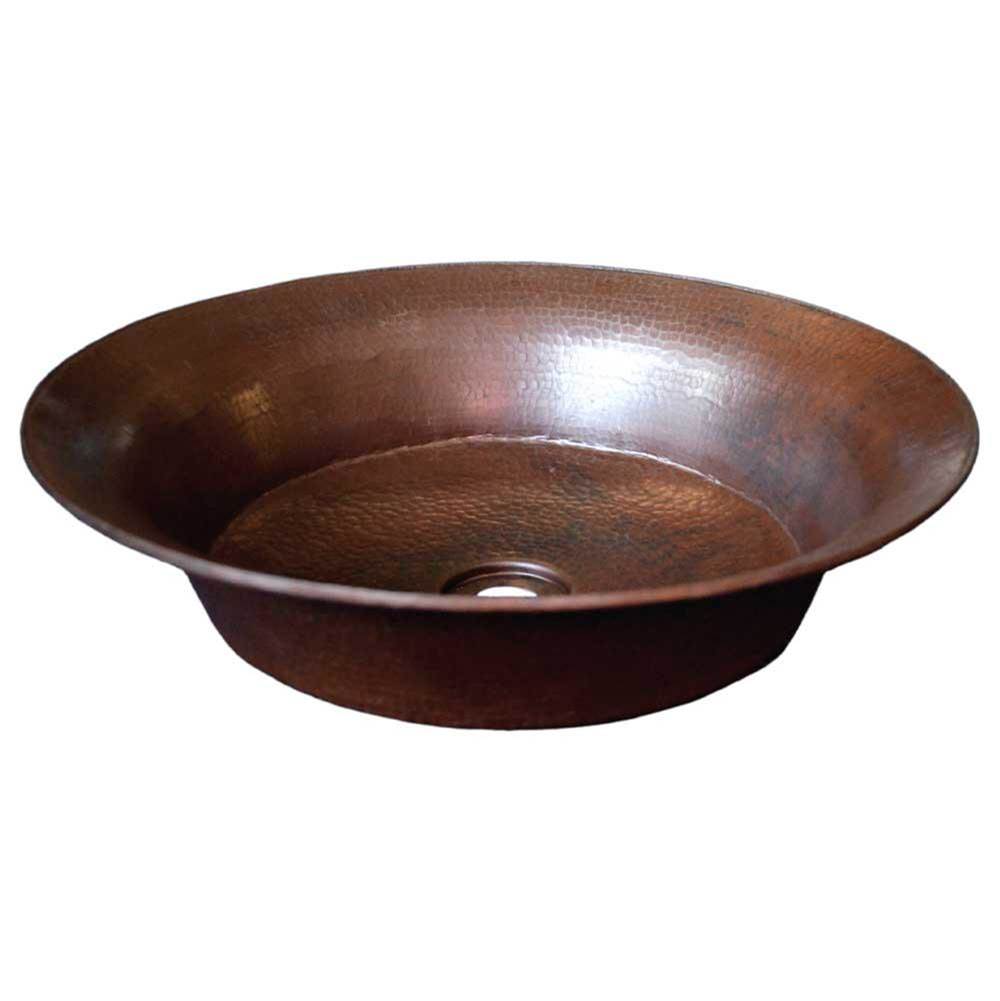 Maestro Bajo Bathroom Sink in Antique Copper