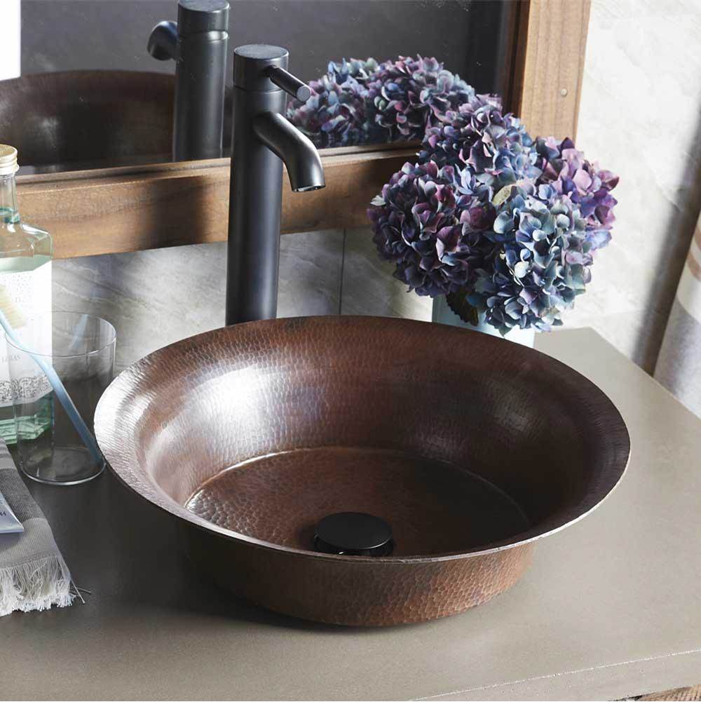 Native Trails - Maestro Bajo Bathroom Sink in Antique Copper - Antique Copper