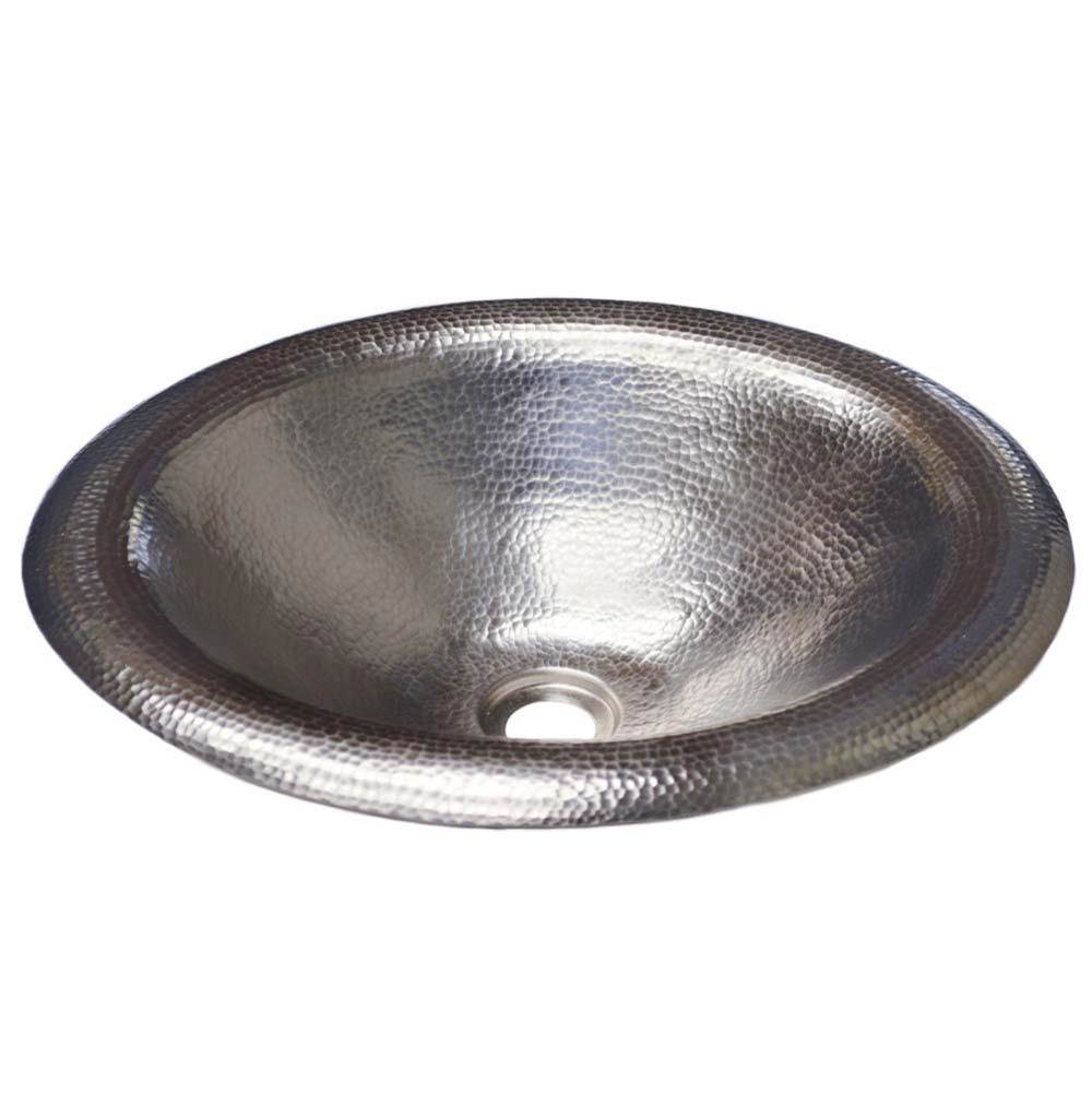 Maestro Lotus Bathroom Sink in Brushed Nickel