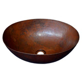 Maestro Oval  Bathroom Sink in Antique Copper