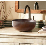 Native Trails - Maestro Petit Bathroom Sink in Antique Copper - Antique Copper