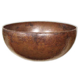 Maestro Petit Bathroom Sink in Tempered Copper