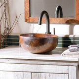 Native Trails - Maestro Petit Bathroom Sink in Tempered Copper - Tempered Copper