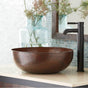 Native Trails - Maestro Round Bathroom Sink in Antique Copper - Antique Copper