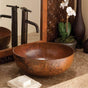 Native Trails - Maestro Round Bathroom Sink in Tempered Copper - Tempered Copper