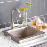 Native Trails - Manhattan Bar and Prep Sink in Brushed Nickel - Brushed Nickel