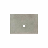 Native Trails - 30'' Native Stone Vanity Top in Ash- Vessel Cutout with No Faucet Hole - Ash