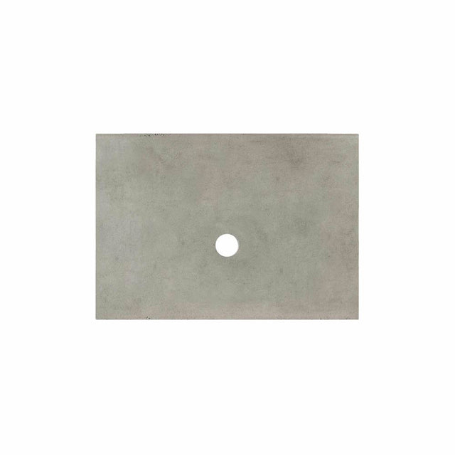 Native Trails - 30'' Native Stone Vanity Top in Ash- Vessel Cutout with No Faucet Hole - Ash