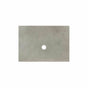 Native Trails - 30'' Native Stone Vanity Top in Ash- Vessel Cutout with No Faucet Hole - Ash