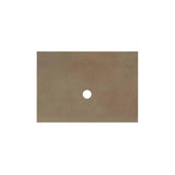 Native Trails - 30'' Native Stone Vanity Top in Earth- Vessel Cutout with No Faucet Hole - Earth