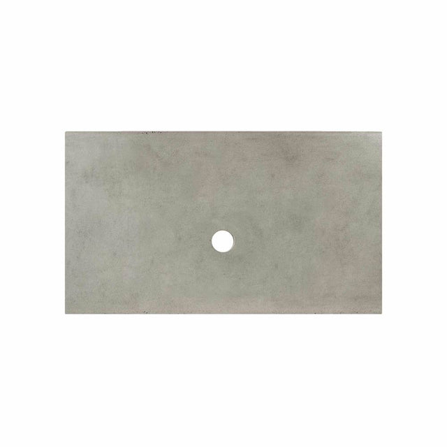 Native Trails - 36'' Native Stone Vanity Top in Ash- Vessel Cutout with No Faucet Hole - Ash