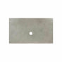 Native Trails - 36'' Native Stone Vanity Top in Ash- Vessel Cutout with No Faucet Hole - Ash