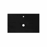Native Trails - 36'' Native Stone Vanity Top in Charcoal- Vessel with Single Hole Cutout - Charcoal