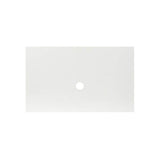 Native Trails - 36'' Native Stone Vanity Top in Pearl- Vessel Cutout with No Faucet Hole - Pearl