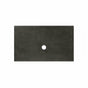 Native Trails - 36'' Native Stone Vanity Top in Slate- Vessel Cutout with No Faucet Hole - Slate