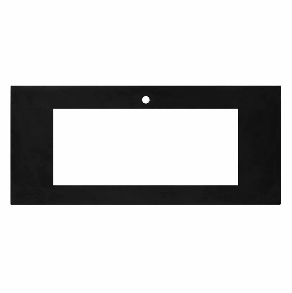 Native Trails - 48'' Native Stone Vanity Top in Charcoal- Trough with Single or No Faucet Hole - Charcoal