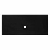Native Trails - 48'' Native Stone Vanity Top in Charcoal- Vessel Cutout with No Faucet Hole - Charcoal