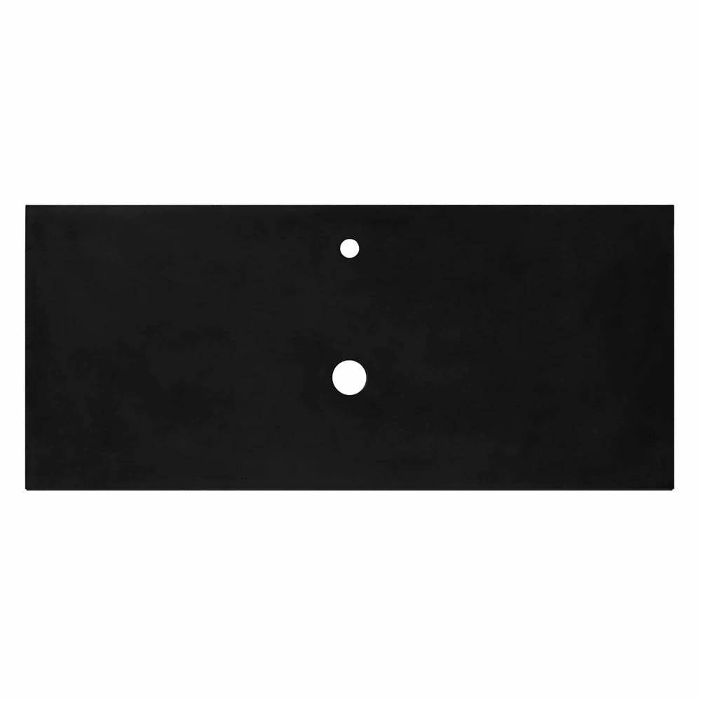 Native Trails - 48'' Native Stone Vanity Top in Charcoal- Vessel with Single Hole Cutout - Charcoal