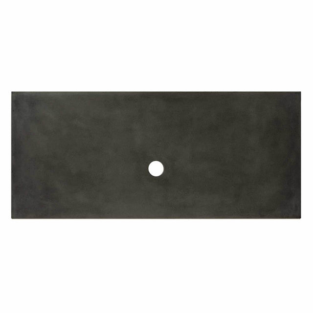 Native Trails - 48'' Native Stone Vanity Top in Slate- Vessel Cutout with No Faucet Hole - Slate