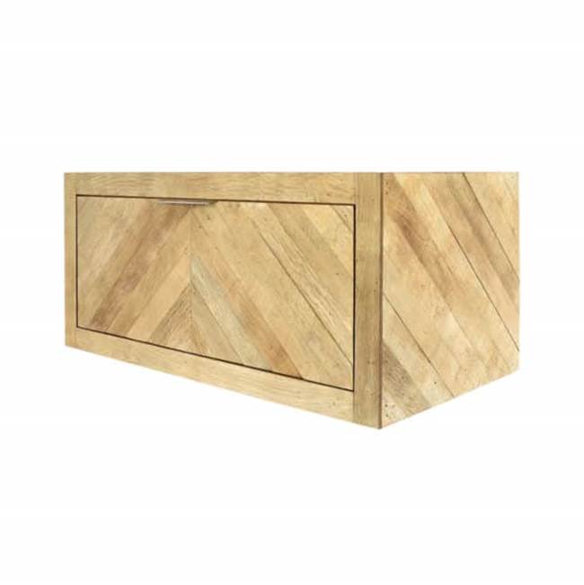 Native Trails - Vintner''s Floating Vanity with Drawer in Chardonnay - Chardonnay,Brushed Nickel