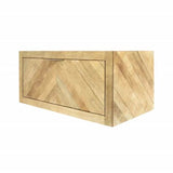 Native Trails - Vintner''s Floating Vanity with Drawer in Chardonnay - Chardonnay,Brushed Nickel
