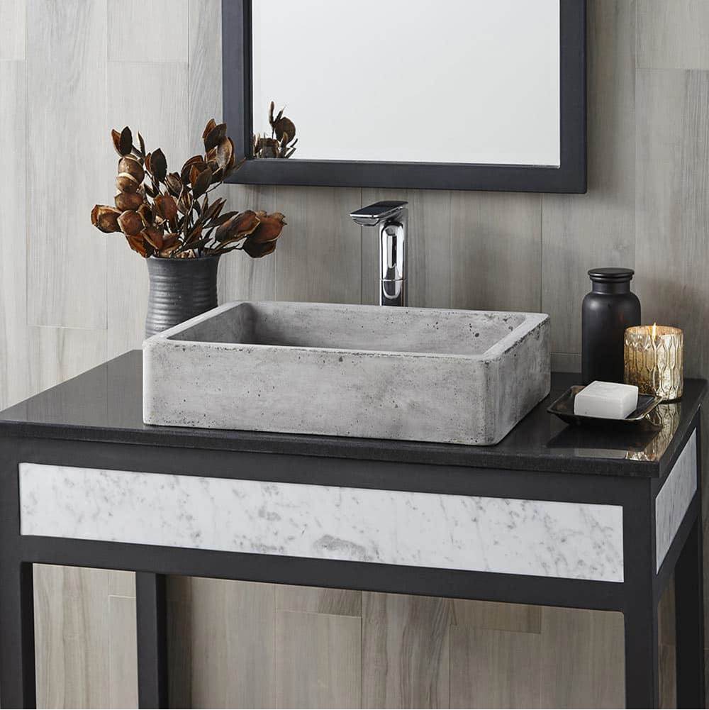 Nipomo Bathroom Sink in Ash