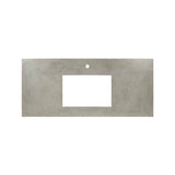 Native Trails - 30'' Native Stone Vanity Top in Pearl- Vessel with Single Hole Cutout - Pearl