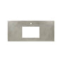 Native Trails - 48'' Native Stone Vanity Top in Slate- Rectangle with Single Hole Cutout - Slate