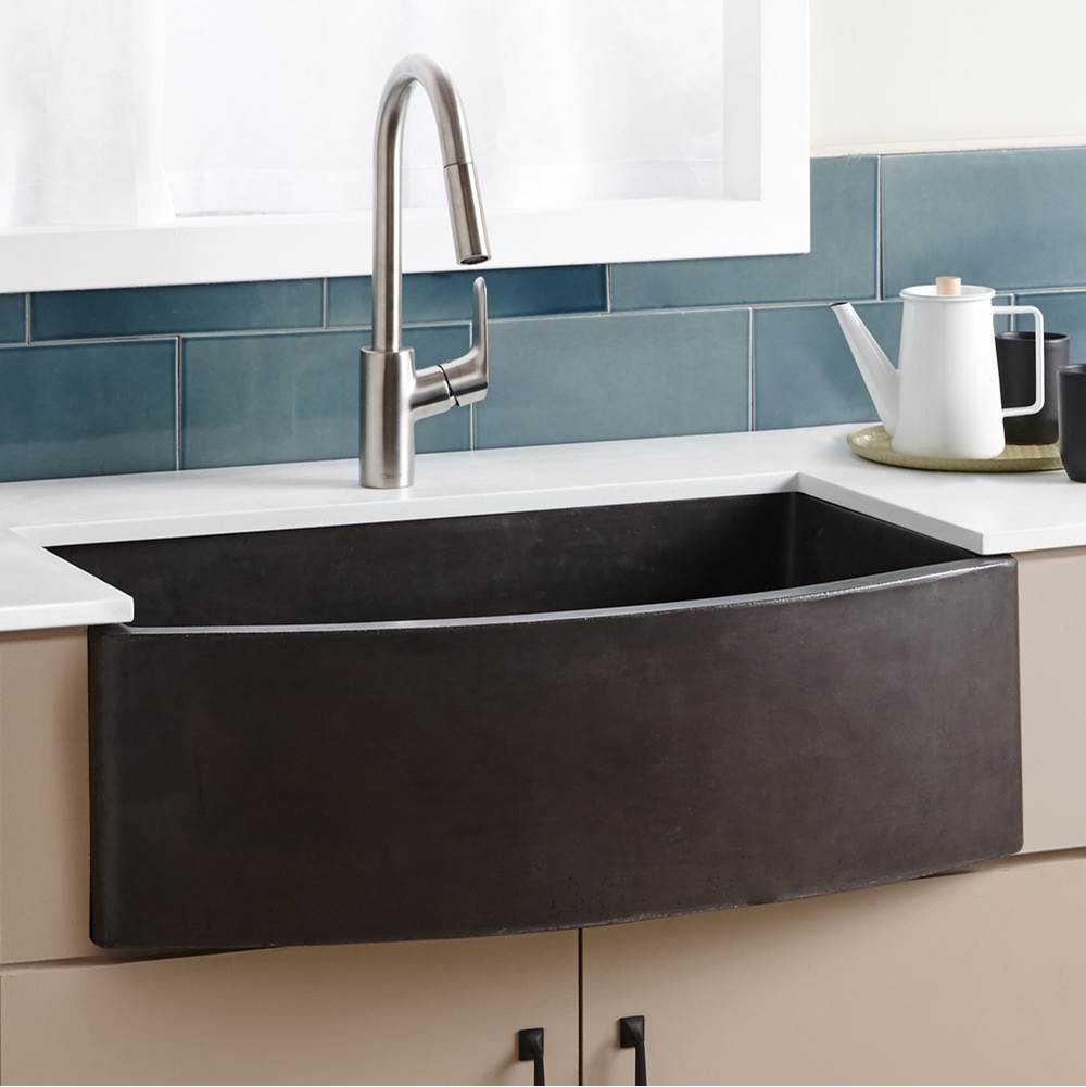 Native Trails - Farmhouse Quartet Kitchen Sink in Slate - Slate