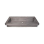Native Trails - Trough 3619 Bathroom Sink in Ash-No Faucet Holes - Ash