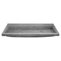 Native Trails - Trough 4819 Bathroom Sink in Ash-No Faucet Holes - Ash