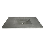 36'' Palomar Vanity Top with Integral Bathroom Sink in Ash