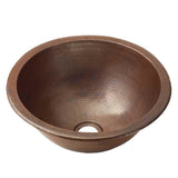 Paloma Bathroom Sink in Antique Copper