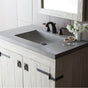 Native Trails - 30'' Palomar Vanity Top with Integral Bathroom Sink in Ash-Single faucet hole - Ash