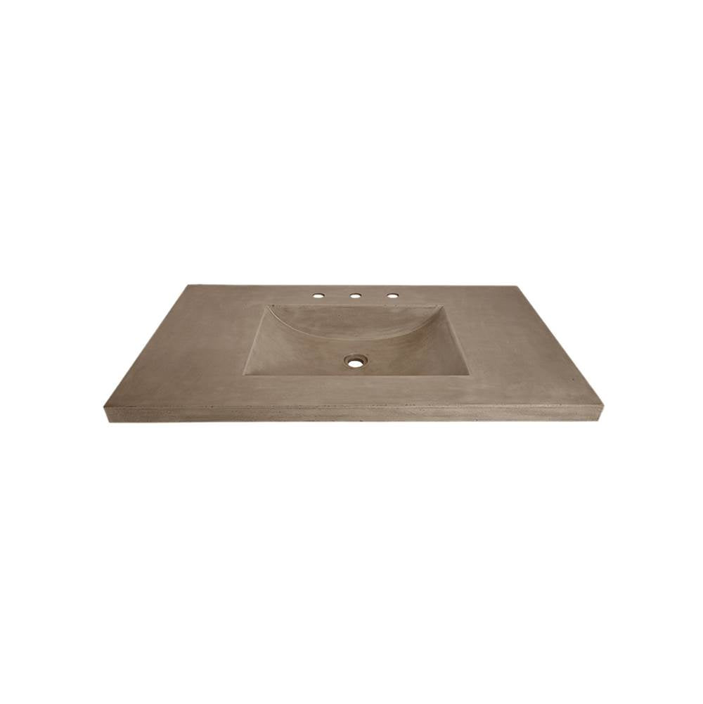 Native Trails - 36'' Palomar Vanity Top with Integral Bathroom Sink in Earth - Earth