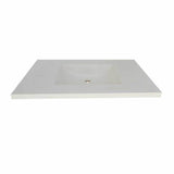 Native Trails - 36'' Palomar Vanity Top with Integral Bathroom Sink in Pearl - Pearl