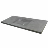 Native Trails - 48'' Palomar Vanity Top with Integral Bathroom Sink in Ash - Ash
