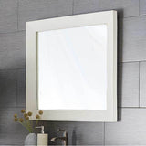 Native Trails - Portola Large Mirror in Pearl - Pearl