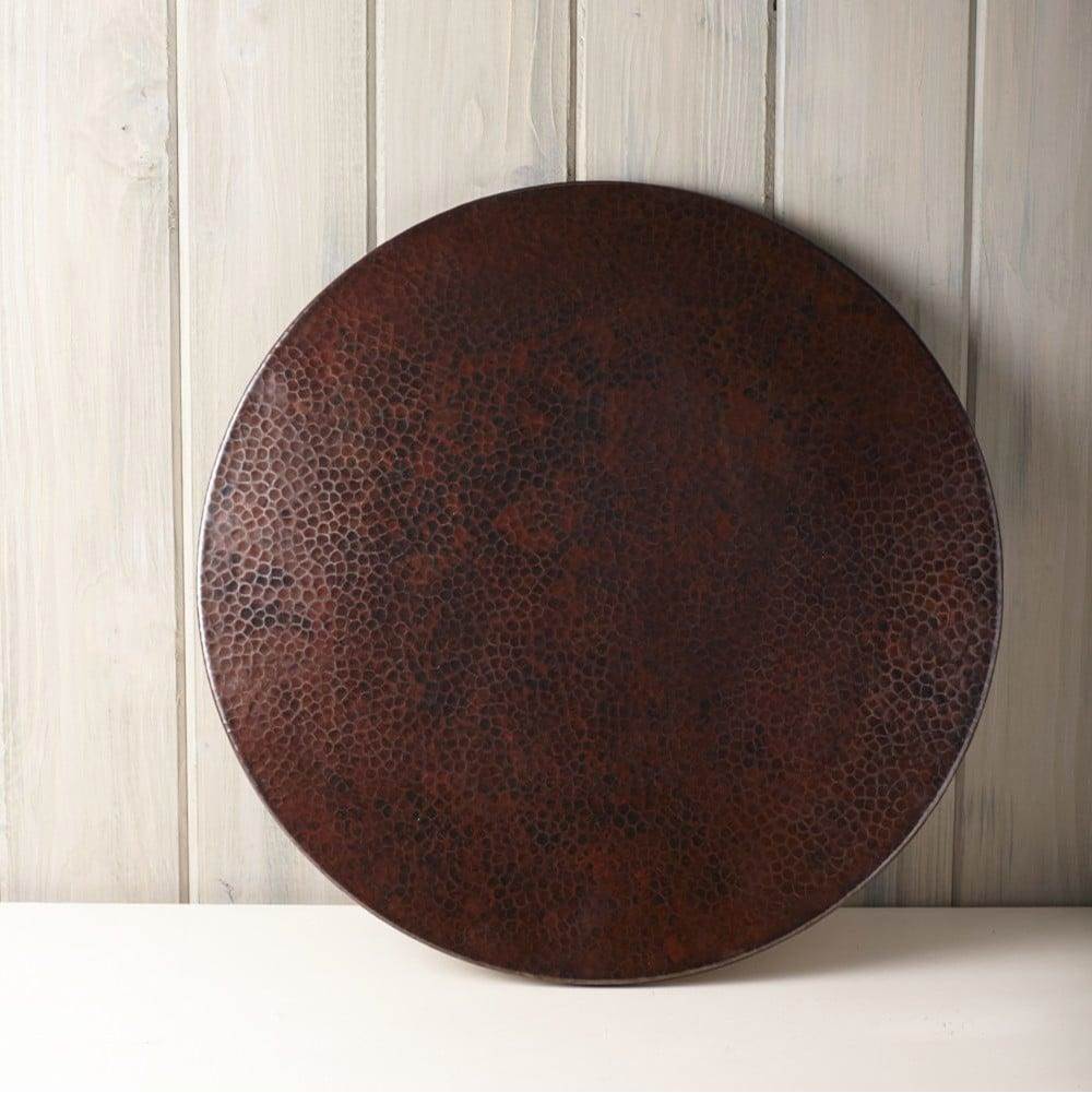 Copper Lazy Susan in Antique, 30''