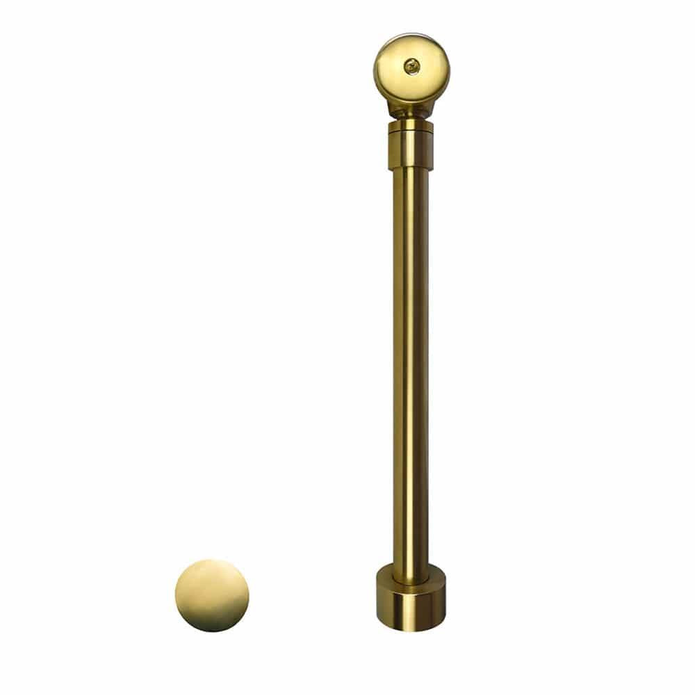Native Trails - Push to Seal Bath Waste & Overflow in Brushed Gold - Brushed Gold