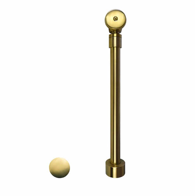 Native Trails - Push to Seal Bath Waste & Overflow in Brushed Gold - Brushed Gold