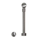 Native Trails - Push to Seal Bath Waste & Overflow in Brushed Nickel - Brushed Nickel