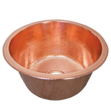 Redondo Grande Bar and Prep Sink in Polished Copper