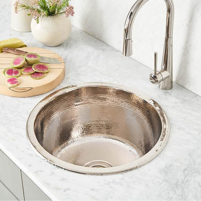 Native Trails - Redondo Grande Bar and Prep Sink in Polished Nickel - Polished Nickel