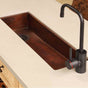 Native Trails - Rio Chico Bar and Prep Sink in Antique Copper - Antique Copper